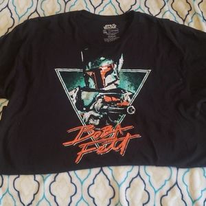 Fifth sun "boba fett" black shirt.    Size XXL